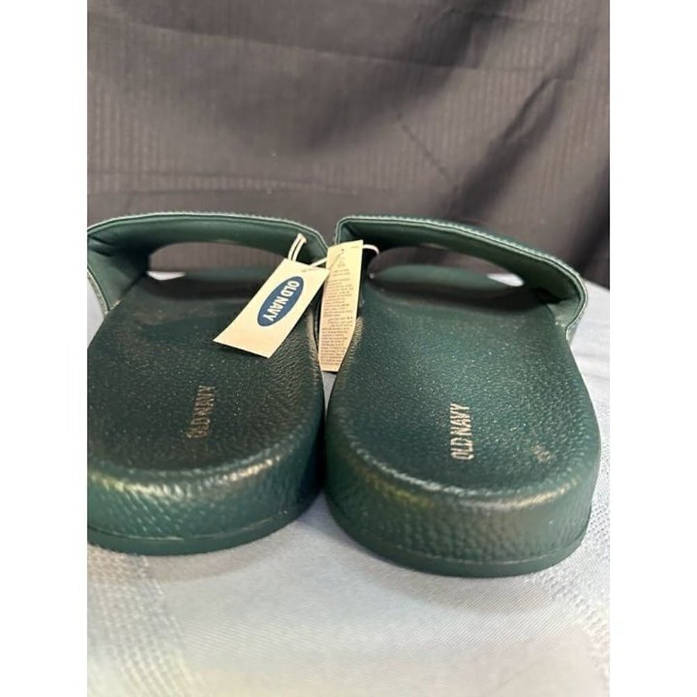 Old Navy Blue Navy Plastic Flip Flops Brand New With Tags Size 12/13m - Picture 4 of 4